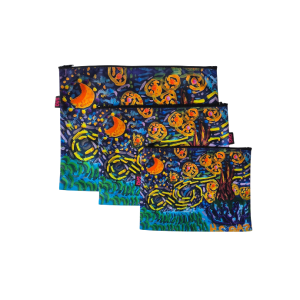 Set de Organizadores X3 - Noche Estrellada