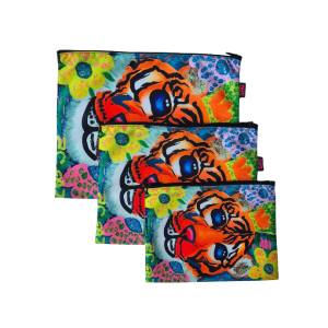 Set de Organizadores X3 - Tigre Floral