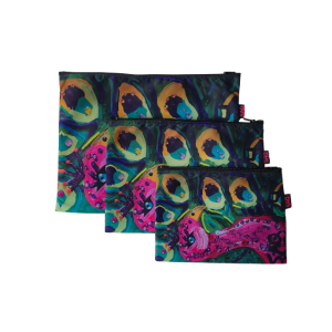 Set de Organizadores X3 - Majestad del Pavo Real