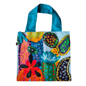 Tote Bag Plegable - Cactus Multicolor