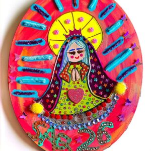 Virgen con Mariposas