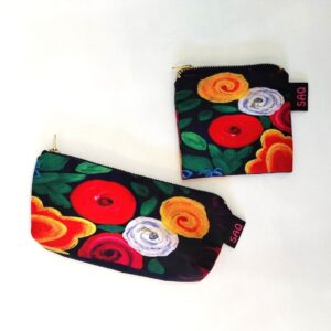 Cosmetiquera + Monedero / Floral