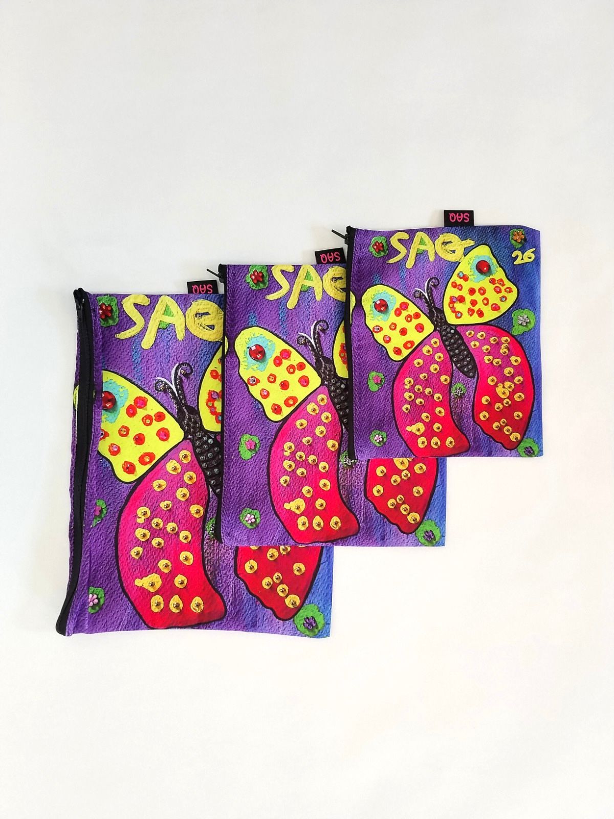 Organizador x 3 – Mariposa con puntos