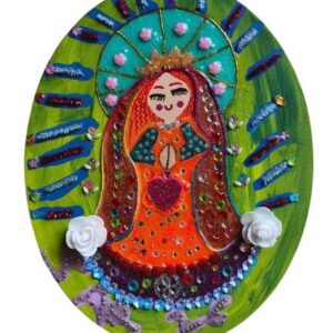 Virgen con estrellas